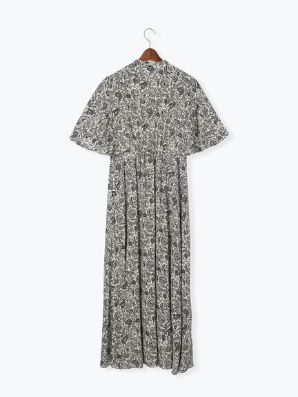 【DEVEAUX】ボタニカルプリントワンピース《2025summer catalog item》（ベージュ）｜Te chichi CLASSIC（テチチ クラシック）通販