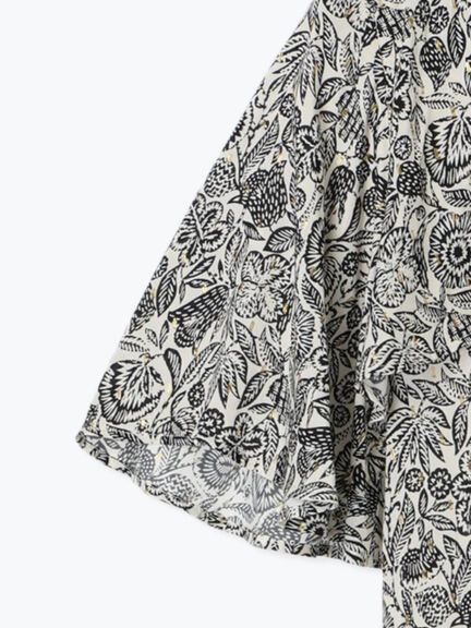 【DEVEAUX】ボタニカルプリントワンピース《2025summer catalog item》（ベージュ）｜Te chichi CLASSIC（テチチ クラシック）通販