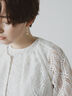 ウェーブケミカルレースノーカラーブルゾン（セットアップ可）《2025summer catalog item》（オフホワイト）｜Te chichi CLASSIC（テチチ クラシック）通販