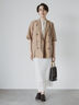 エシカルシャンブレーダブルジャケット（セットアップ可）（接触冷感）《2025summer catalog item》（ベージュ）｜Te chichi CLASSIC（テチチ クラシック）通販