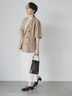 エシカルシャンブレーダブルジャケット（セットアップ可）（接触冷感）《2025summer catalog item》（ベージュ）｜Te chichi CLASSIC（テチチ クラシック）通販