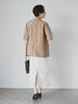 エシカルシャンブレーダブルジャケット（セットアップ可）（接触冷感）《2025summer catalog item》（ベージュ）｜Te chichi CLASSIC（テチチ クラシック）通販