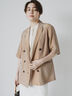 エシカルシャンブレーダブルジャケット（セットアップ可）（接触冷感）《2025summer catalog item》（ベージュ）｜Te chichi CLASSIC（テチチ クラシック）通販