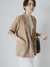 エシカルシャンブレーダブルジャケット（セットアップ可）（接触冷感）《2025summer catalog item》（ベージュ）｜Te chichi CLASSIC（テチチ クラシック）通販