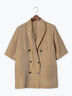 エシカルシャンブレーダブルジャケット（セットアップ可）（接触冷感）《2025summer catalog item》（ベージュ）｜Te chichi CLASSIC（テチチ クラシック）通販