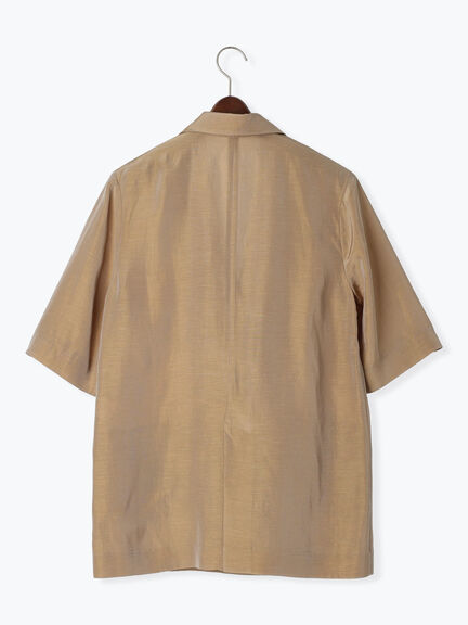 エシカルシャンブレーダブルジャケット（セットアップ可）（接触冷感）《2025summer catalog item》（ベージュ）｜Te chichi CLASSIC（テチチ クラシック）通販