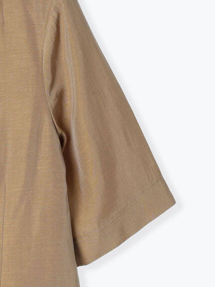 エシカルシャンブレーダブルジャケット（セットアップ可）（接触冷感）《2025summer catalog item》（ベージュ）｜Te chichi CLASSIC（テチチ クラシック）通販