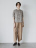 エシカルシャンブレーイージーワイドパンツ（セットアップ可）（接触冷感）《2025summer catalog item》（ベージュ）｜Te chichi CLASSIC（テチチ クラシック）通販