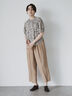 エシカルシャンブレーイージーワイドパンツ（セットアップ可）（接触冷感）《2025summer catalog item》（ベージュ）｜Te chichi CLASSIC（テチチ クラシック）通販