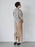 エシカルシャンブレーイージーワイドパンツ（セットアップ可）（接触冷感）《2025summer catalog item》（ベージュ）｜Te chichi CLASSIC（テチチ クラシック）通販