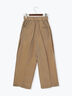 エシカルシャンブレーイージーワイドパンツ（セットアップ可）（接触冷感）《2025summer catalog item》（ベージュ）｜Te chichi CLASSIC（テチチ クラシック）通販
