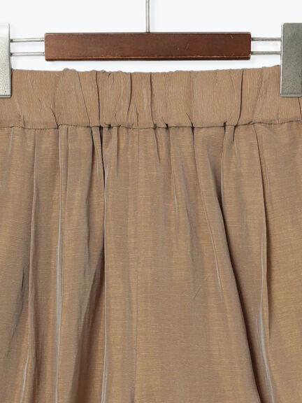 エシカルシャンブレーイージーワイドパンツ（セットアップ可）（接触冷感）《2025summer catalog item》（ベージュ）｜Te chichi CLASSIC（テチチ クラシック）通販