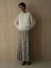 【DEVEAUX】ボタニカルプリントスカート（セットアップ可）《2025summer catalog item》（ベージュ）｜Te chichi CLASSIC（テチチ クラシック）通販
