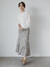 【DEVEAUX】ボタニカルプリントスカート（セットアップ可）《2025summer catalog item》（ベージュ）｜Te chichi CLASSIC（テチチ クラシック）通販