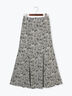 【DEVEAUX】ボタニカルプリントスカート（セットアップ可）《2025summer catalog item》（ベージュ）｜Te chichi CLASSIC（テチチ クラシック）通販