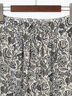 【DEVEAUX】ボタニカルプリントスカート（セットアップ可）《2025summer catalog item》（ベージュ）｜Te chichi CLASSIC（テチチ クラシック）通販