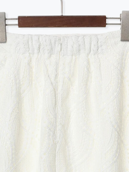 ウェーブケミカルレースナロースカート（セットアップ可）《2025summer catalog item》（オフホワイト）｜Te chichi CLASSIC（テチチ クラシック）通販