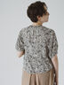 【DEVEAUX】ボタニカルプリントブラウス（セットアップ可）《2025summer catalog item》（ベージュ）｜Te chichi CLASSIC（テチチ クラシック）通販