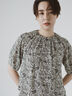【DEVEAUX】ボタニカルプリントブラウス（セットアップ可）《2025summer catalog item》（ベージュ）｜Te chichi CLASSIC（テチチ クラシック）通販