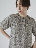【DEVEAUX】ボタニカルプリントブラウス（セットアップ可）《2025summer catalog item》（ベージュ）｜Te chichi CLASSIC（テチチ クラシック）通販