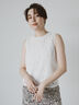ウェーブケミカルレースノースリブラウス（セットアップ可）《2025summer catalog item》（オフホワイト）｜Te chichi CLASSIC（テチチ クラシック）通販