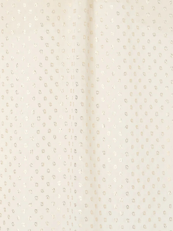 極美品✨定価１.２万❤️　スローブイエナ　ラメジャガードラッフルカラーブラウス SLOBE IENA（スローブイエナ）の「ラメジャガードラッフルカラー