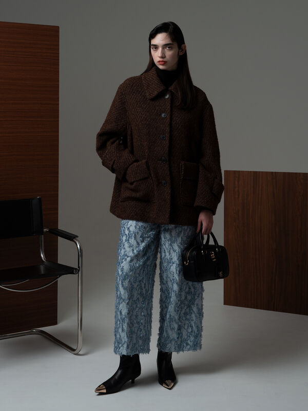 ロービングカルゼミドルコート《2025winter catalog item》（ブラック