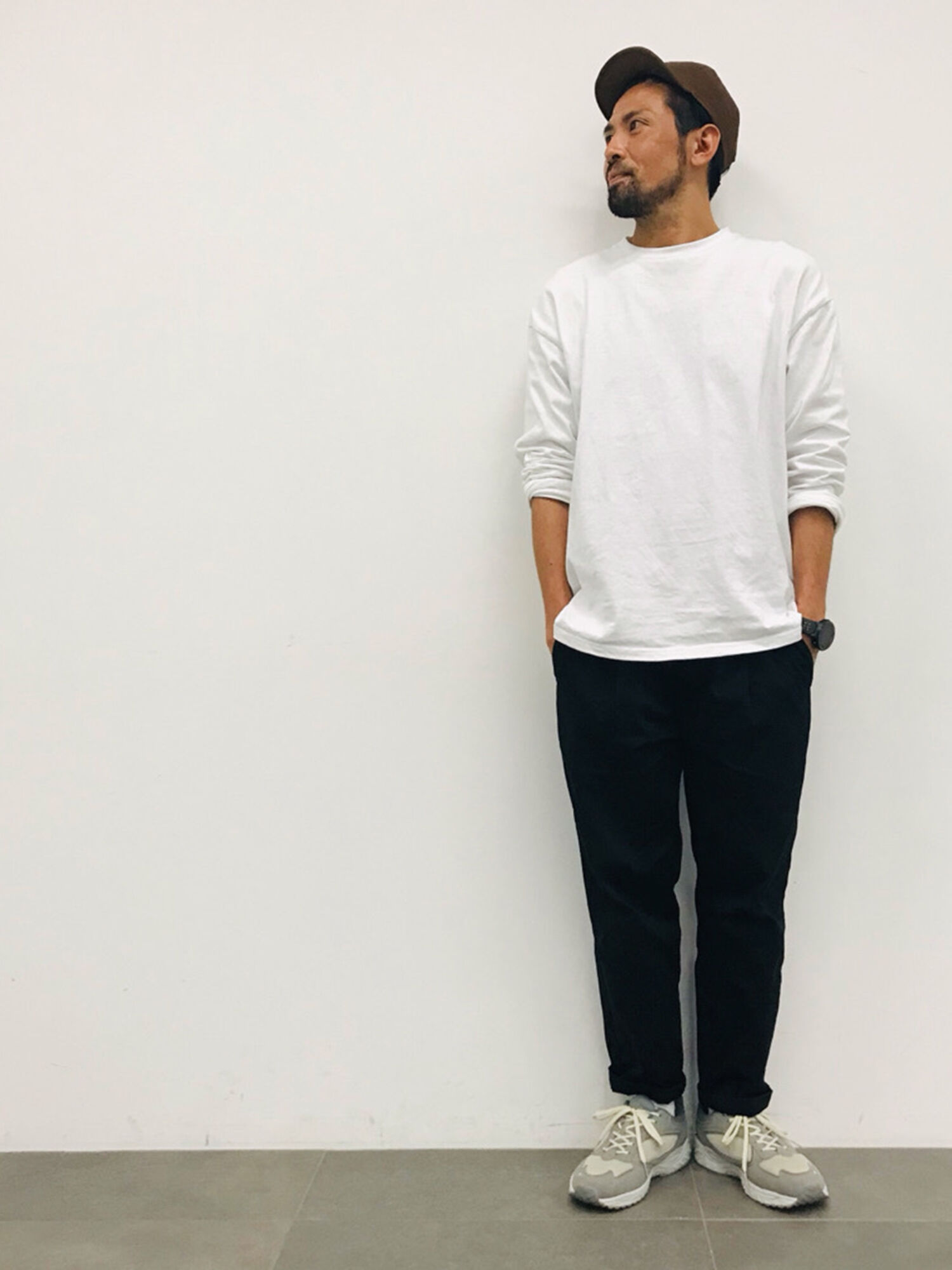 セール Oe天竺プリントロングtシャツ ホワイト グレー ブラック トップス Melan Cleuge Men メランクルージュ メン 公式通販