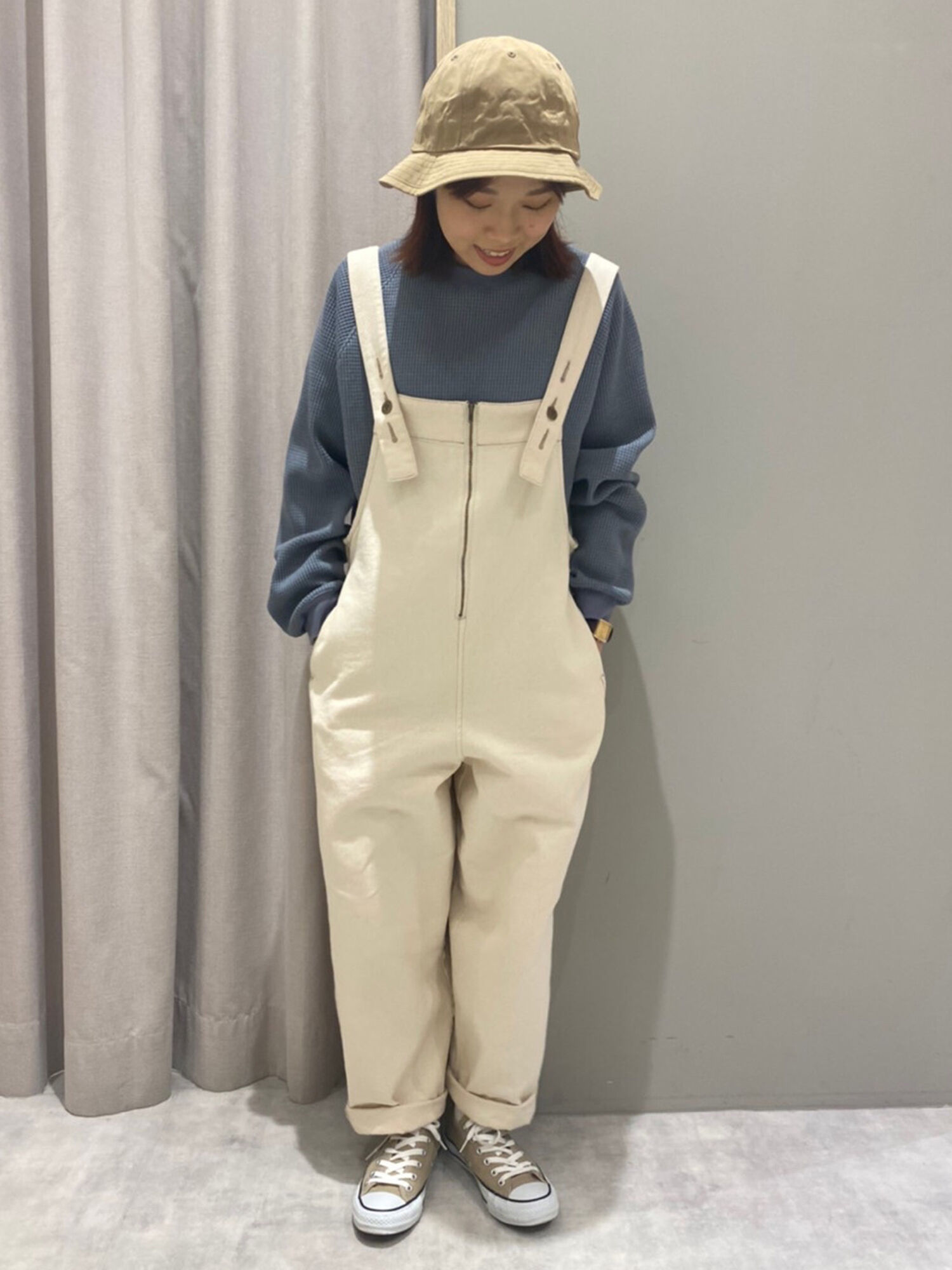 セール エステルワッフルプルオーバー ベージュ ブルー パープル トップス Melan Cleuge Men メランクルージュ メン 公式通販