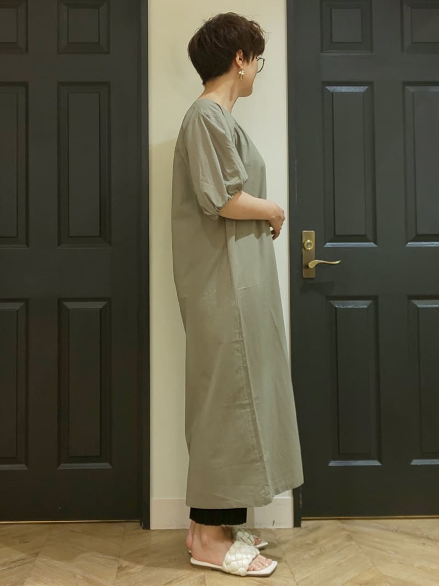 売れ筋 Mhl定番 ソフトコットンチノワンピース カーキ 正規販売店 Camelsandcamelids Com