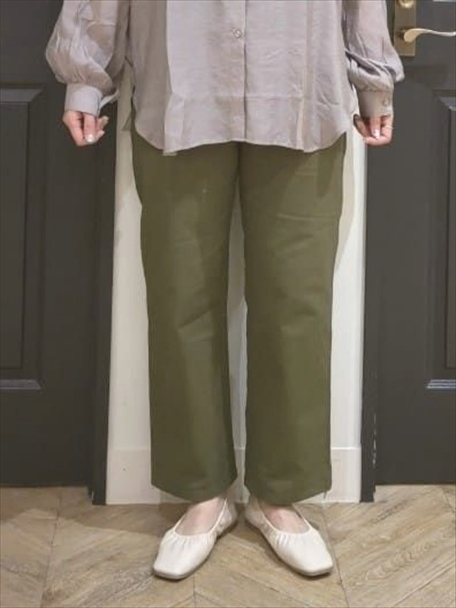 セール カーゴパンツ ベージュ キャメル カーキ ボトムス パンツ Melan Cleuge Women メランクルージュ ウィメン 公式通販