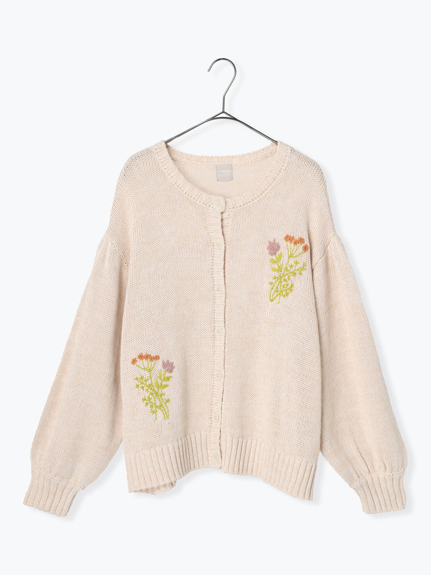 Sm2 Tsuharu花柄ハンド刺繍カーディガン 新品タグ付