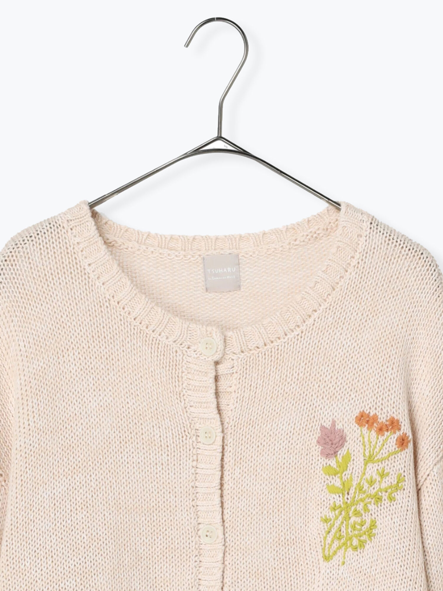 Sm2 Tsuharu花柄ハンド刺繍カーディガン 新品タグ付