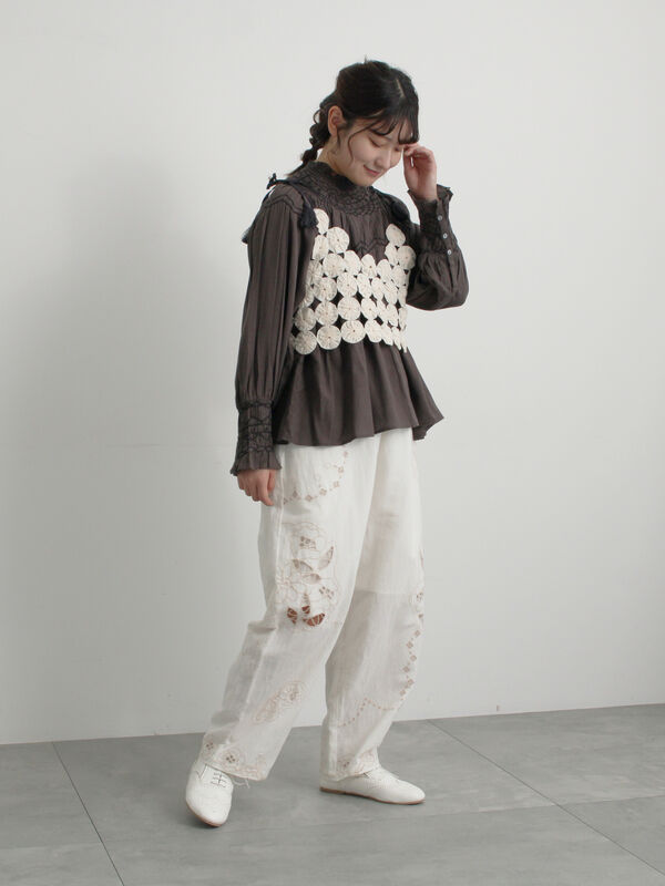 楽天市場】【SALE／30%OFF】35th SA刺繍パンツ Samansa Mos2