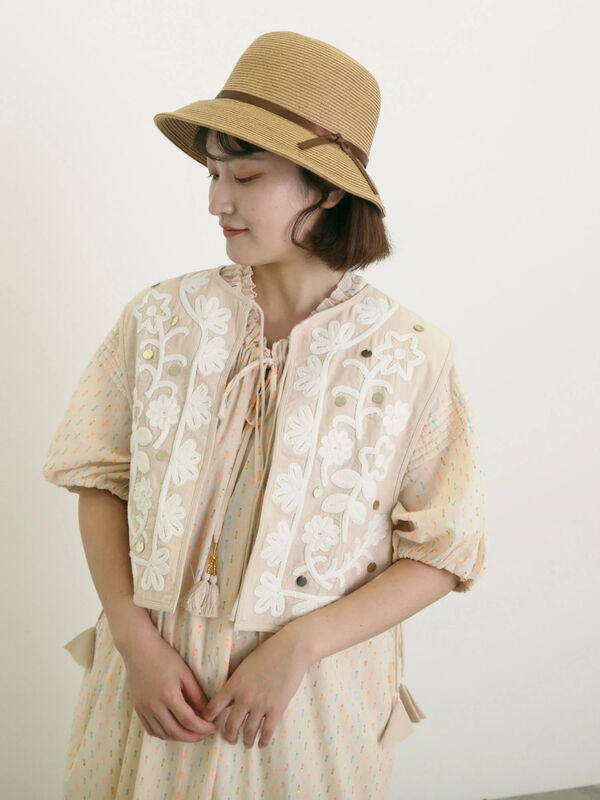 ANDSUNS PAISLEY アンドサンズ ペイズリー ベスト 窪塚着用 SUGAR CANE シュガーケーン ワークベスト SC14375 ブラウンダック 13oz