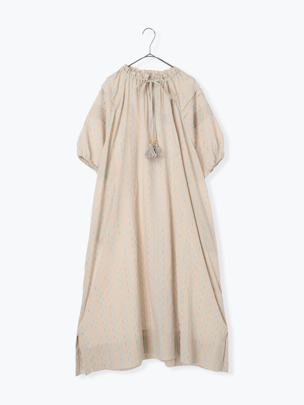 TSUHARU 【WEB限定 Sサイズ】カラフルドビータッセル付きワンピース セール】 【WEB限定 Sサイズ】カラフルドビータッセル付き