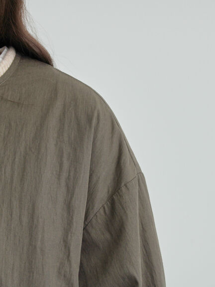 三角巾付きWボタンコート（モカ/グリーン）｜TSUHARU by Samansa Mos2（ツハルバイサマンサモスモス）通販