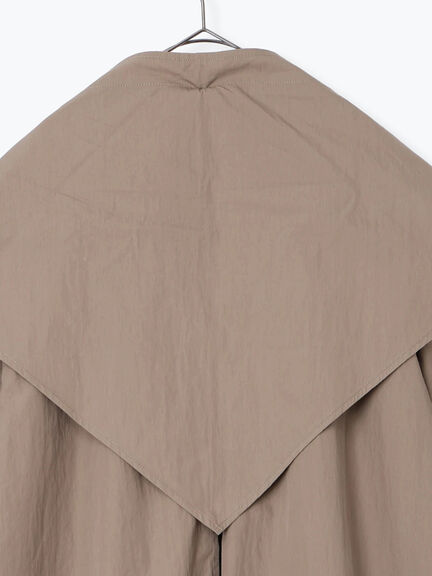 三角巾付きWボタンコート（モカ/グリーン）｜TSUHARU by Samansa Mos2（ツハルバイサマンサモスモス）通販