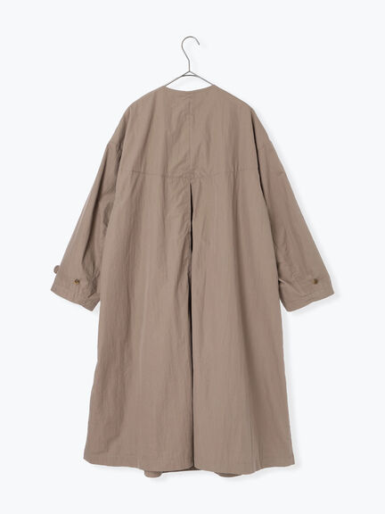 三角巾付きWボタンコート（モカ/グリーン）｜TSUHARU by Samansa Mos2（ツハルバイサマンサモスモス）通販