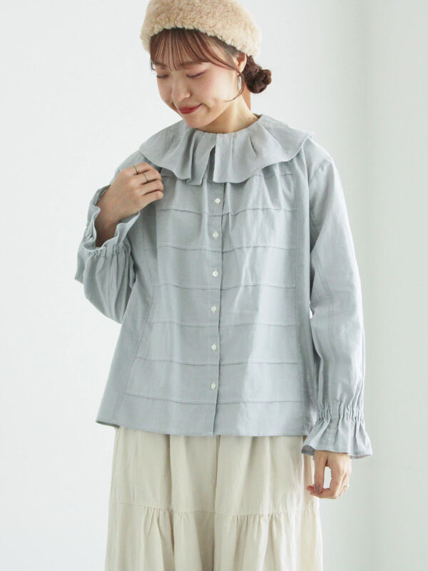 ツハル TSUHARU リネン襟フリルブラウス 新品未使用 ツハル TSUHARU リネン襟フリルブラウス 新品未使用 楽天市場】【未