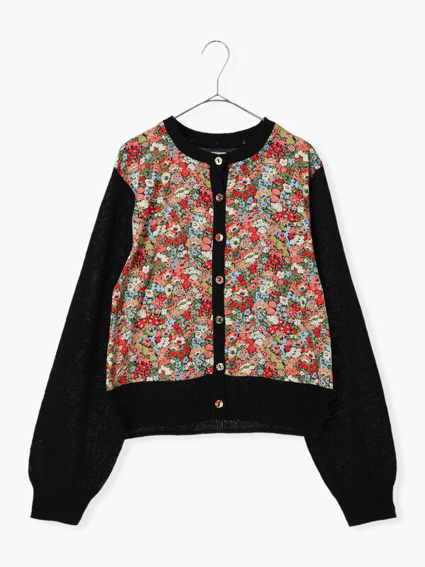 【未使用級♡着用1回】エリザベッタフランキ　ジップアップニットブルゾン　38 エリザベッタフランキ/ELISABETTA FRANCHI ブラウス ホワイト