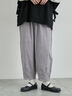 コットンジャカードコクーンパンツ（オフホワイト/グレー/ブラック）｜TSUHARU by Samansa Mos2（ツハルバイサマンサモスモス）通販