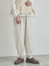 コットンジャカードコクーンパンツ（オフホワイト/グレー/ブラック）｜TSUHARU by Samansa Mos2（ツハルバイサマンサモスモス）通販
