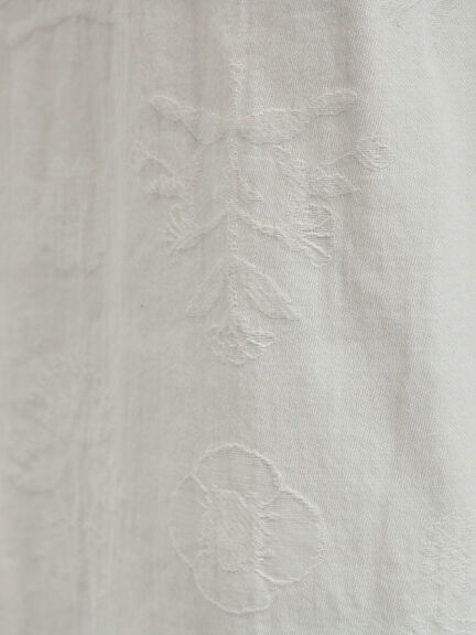 コットンジャカードコクーンパンツ（オフホワイト/グレー/ブラック）｜TSUHARU by Samansa Mos2（ツハルバイサマンサモスモス）通販