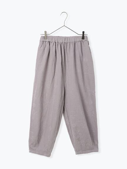 コットンジャカードコクーンパンツ（オフホワイト/グレー/ブラック）｜TSUHARU by Samansa Mos2（ツハルバイサマンサモスモス）通販