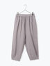 コットンジャカードコクーンパンツ（オフホワイト/グレー/ブラック）｜TSUHARU by Samansa Mos2（ツハルバイサマンサモスモス）通販