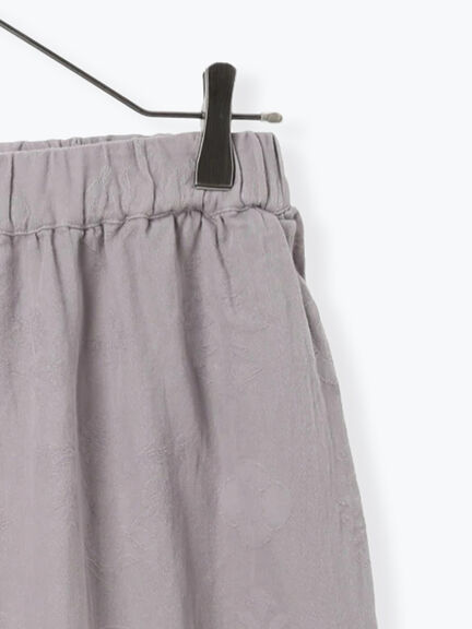 コットンジャカードコクーンパンツ（オフホワイト/グレー/ブラック）｜TSUHARU by Samansa Mos2（ツハルバイサマンサモスモス）通販