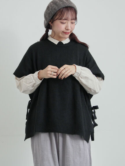 ベスト(ブラック/黒系)｜レディースファッション通販のCAN ONLINE SHOP