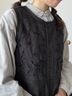 【WEB限定 Sサイズ】カットワーク刺繍前後着ノースリワンピース（ブラック/ブルー/キナリ）｜TSUHARU by Samansa Mos2（ツハルバイサマンサモスモス）通販