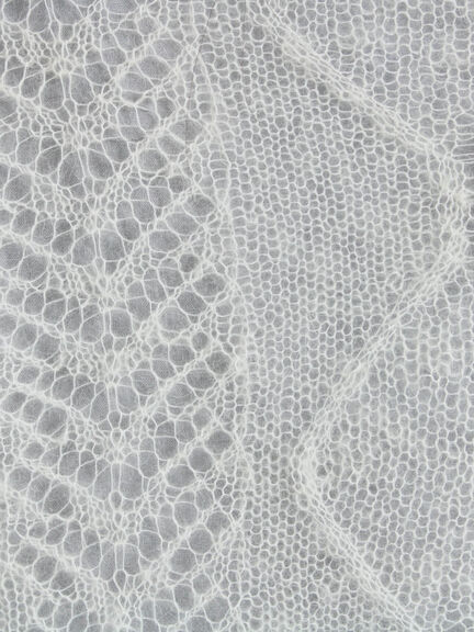 モヘヤ混ケーブル柄シアーニットカーディガン（オフホワイト/ピンク/ミント）｜TSUHARU by Samansa Mos2（ツハルバイサマンサモスモス）通販